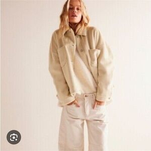 We the free cozy opal swing jacket NWT